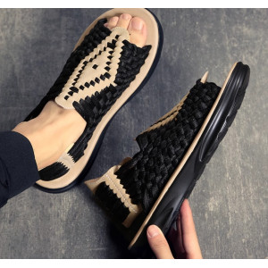 凉鞋男士休闲鞋子外穿潮流透气沙滩鞋