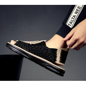 凉鞋男士休闲鞋子外穿潮流透气沙滩鞋